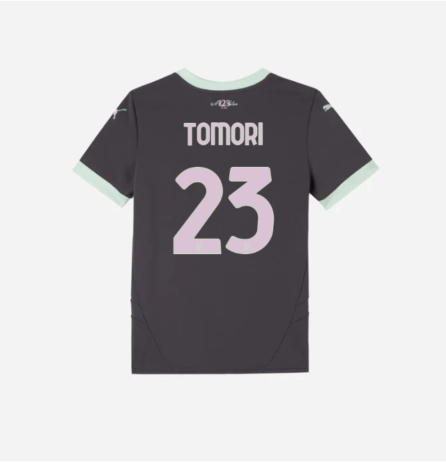 milan third 202425 kids jersey – 23 fikayo tomori Collection | AC Milan Kits