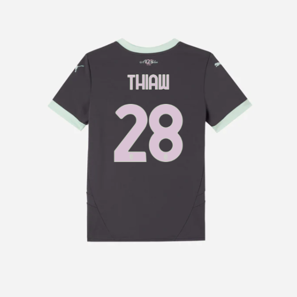 milan third 202425 kids jersey – 28 malick thiaw Collection | AC Milan Kits
