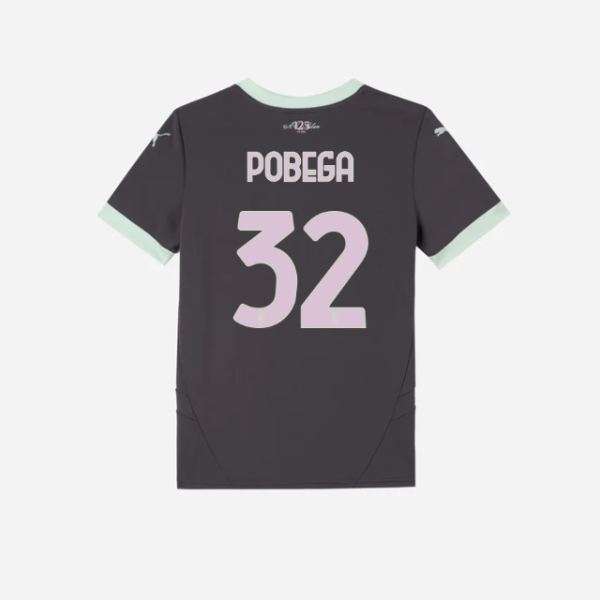 milan third 202425 kids jersey – 32 tommaso pobega Collection | AC Milan Kits