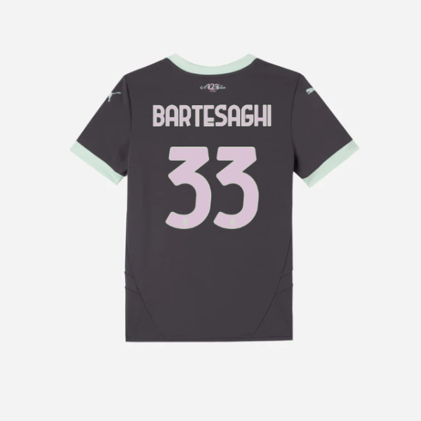 milan third 202425 kids jersey – 33 davide bartesaghi Collection | AC Milan Kits