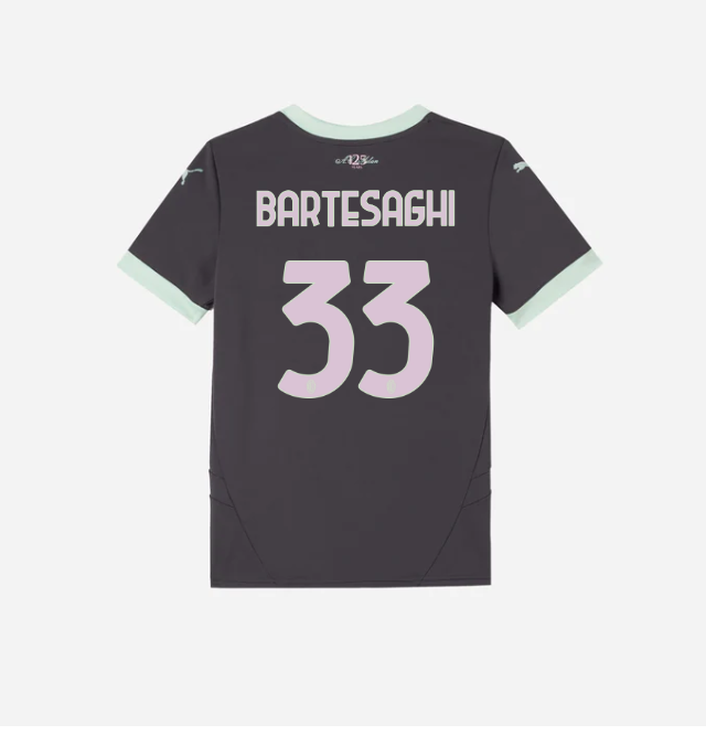 milan third 202425 kids jersey – 33 davide bartesaghi Collection | AC Milan Kits