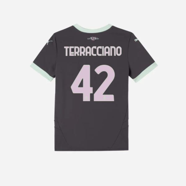 milan third 202425 kids jersey – 42 filippo terracciano Collection | AC Milan Kits