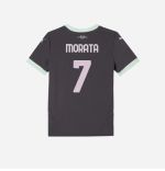 milan third 202425 kids jersey – 7 Álvaro morata Collection | AC Milan Kits