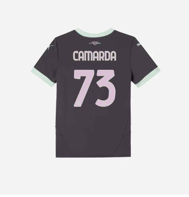 milan third 202425 kids jersey – 73 francesco camarda Collection | AC Milan Kits
