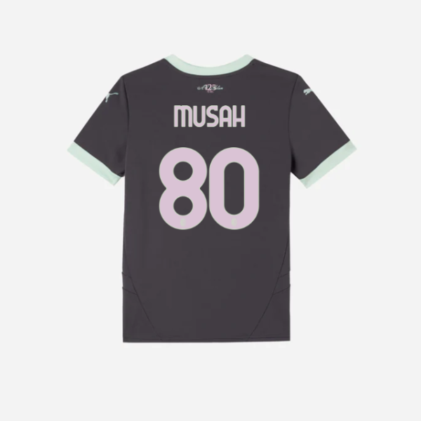 milan third 202425 kids jersey – 80 yunus musah Collection | AC Milan Kits
