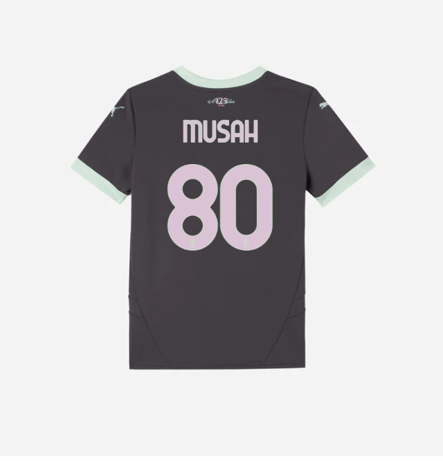 milan third 202425 kids jersey – 80 yunus musah Collection | AC Milan Kits