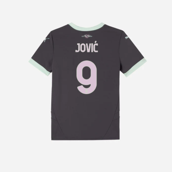 milan third 202425 kids jersey – 9 luka jović Collection | AC Milan Kits