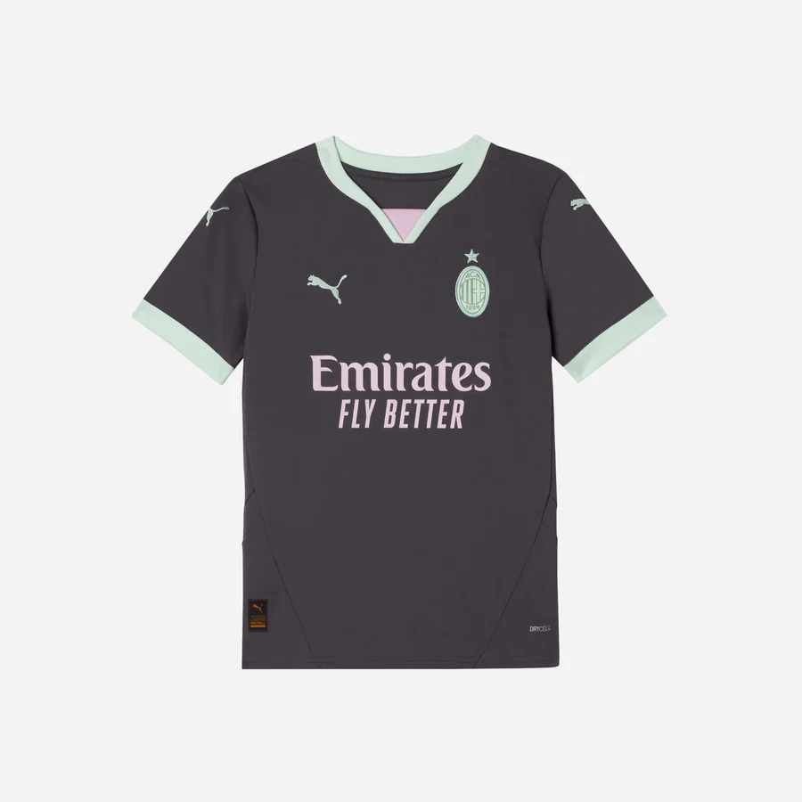 milan third 202425 kids jersey – 90 tammy abraham Collection | AC Milan Kits Collection | AC Milan Kits