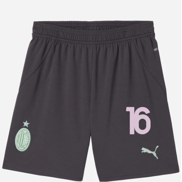 milan third 202425 kids shorts – 16 mike maignan Collection | AC Milan Kits