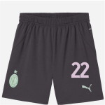 milan third 202425 kids shorts – 22 emerson royal Collection | AC Milan Kits Collection | AC Milan Kits