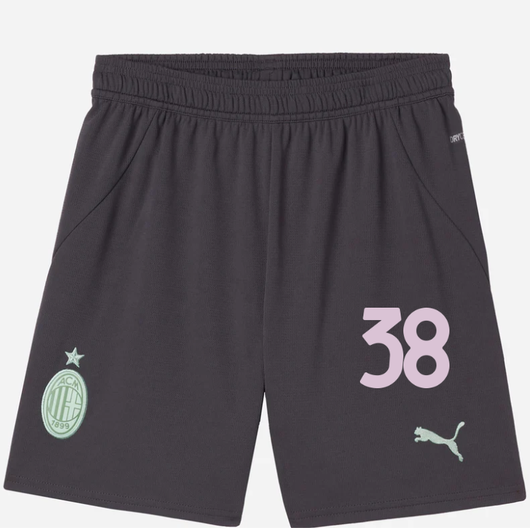 milan third 202425 kids shorts – 38 warren bondo Collection | AC Milan Kits Collection | AC Milan Kits