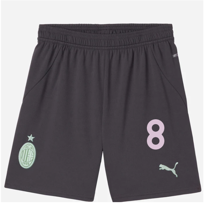 milan third 202425 kids shorts – 8 ruben loftus-cheek Collection | AC Milan Kits Collection | AC Milan Kits