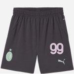 milan third 202425 kids shorts – 99 riccardo sottil Collection | AC Milan Kits Collection | AC Milan Kits