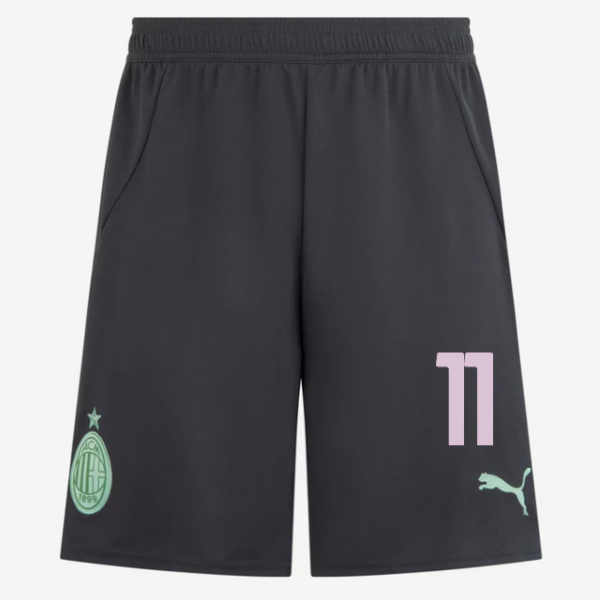 milan third 202425 shorts – 11 christian pulisic Collection | AC Milan Kits Collection | AC Milan Kits