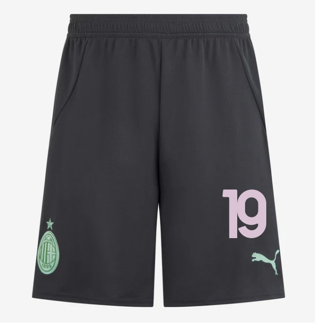 milan third 202425 shorts – 19 theo hernández Collection | AC Milan Kits Collection | AC Milan Kits