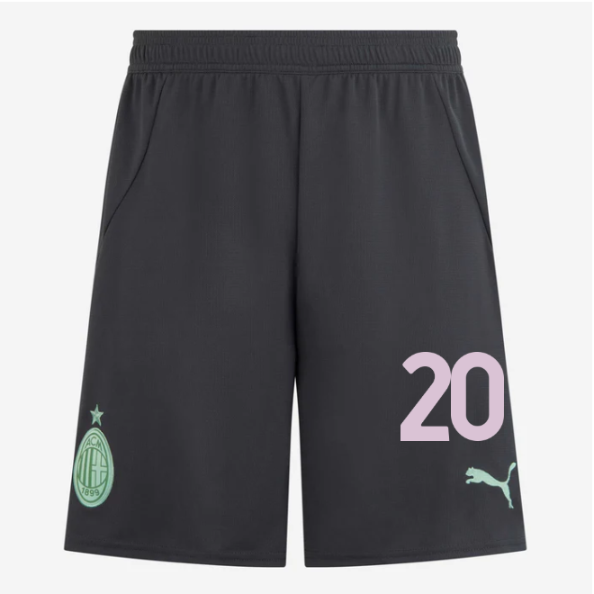 milan third 202425 shorts – 20 alejandro jimenez Collection | AC Milan Kits Collection | AC Milan Kits