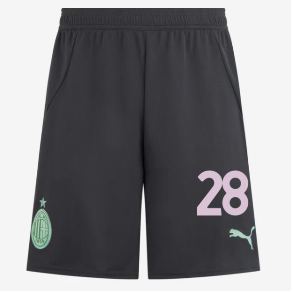 milan third 202425 shorts – 28 malick thiaw Collection | AC Milan Kits Collection | AC Milan Kits