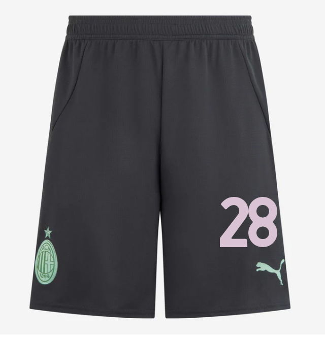 milan third 202425 shorts – 28 malick thiaw Collection | AC Milan Kits Collection | AC Milan Kits