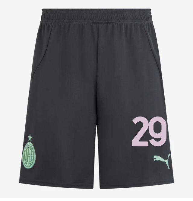 milan third 202425 shorts – 29 youssouf fofana Collection | AC Milan Kits Collection | AC Milan Kits