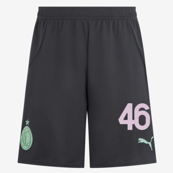 milan third 202425 shorts – 46 matteo gabbia Collection | AC Milan Kits Collection | AC Milan Kits