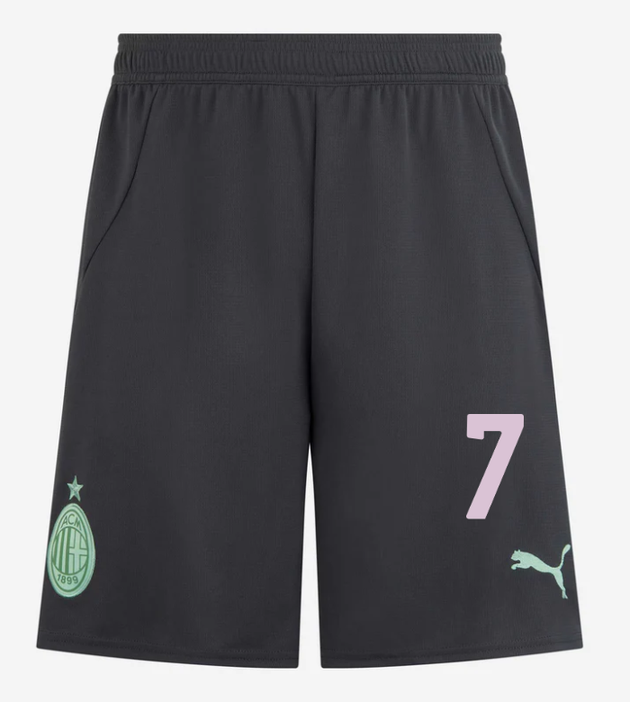 milan third 202425 shorts – 7 santiago gimenez Collection | AC Milan Kits Collection | AC Milan Kits