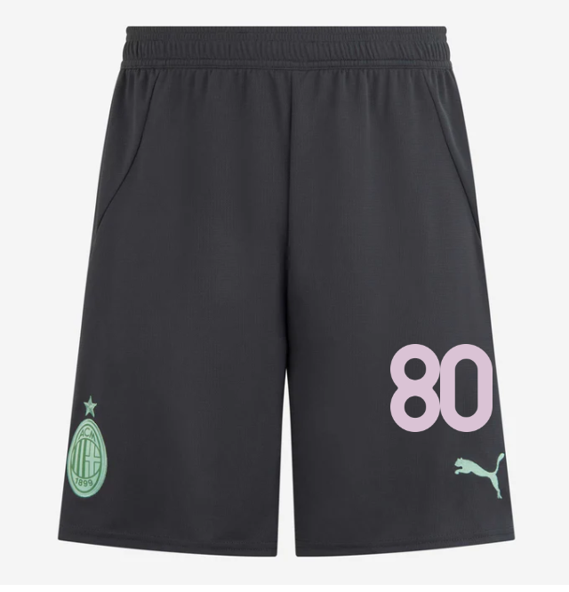 milan third 202425 shorts – 80 yunus musah Collection | AC Milan Kits Collection | AC Milan Kits