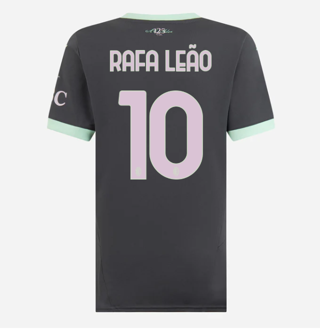 milan third 202425 woman jersey – 10 rafael leão Collection | AC Milan Kits Collection | AC Milan Kits