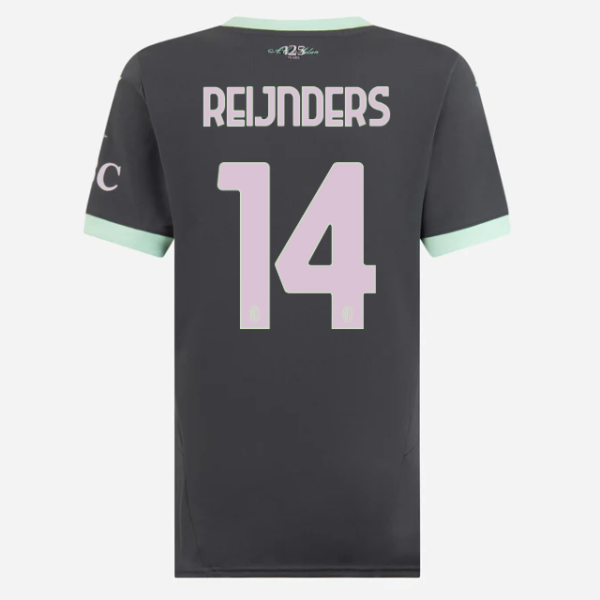 milan third 202425 woman jersey – 14 tijjani reijnders Collection | AC Milan Kits Collection | AC Milan Kits