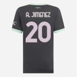 milan third 202425 woman jersey – 20 alejandro jimenez Collection | AC Milan Kits Collection | AC Milan Kits