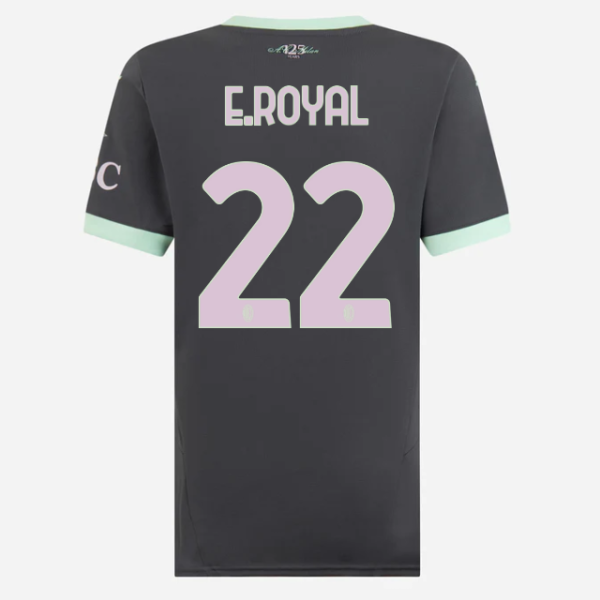 milan third 202425 woman jersey – 22 emerson royal Collection | AC Milan Kits Collection | AC Milan Kits