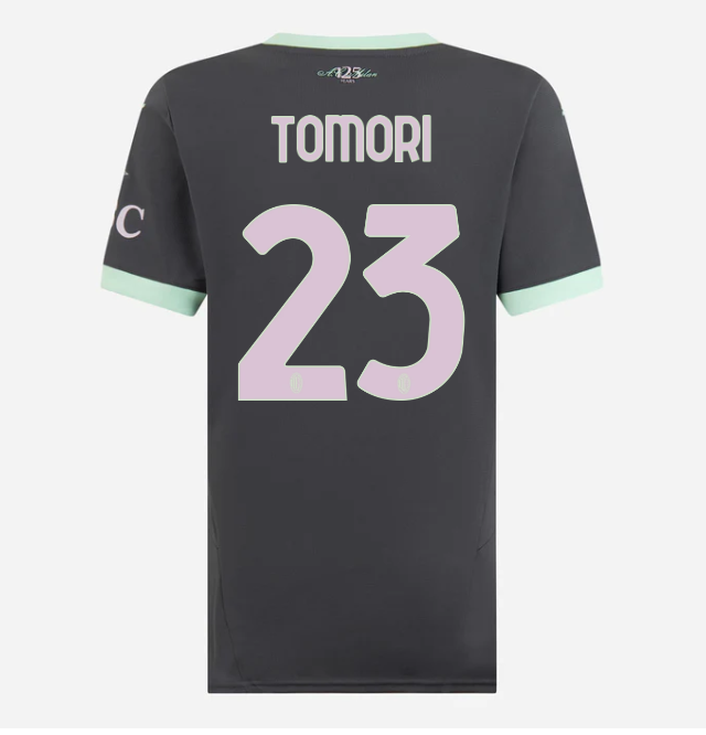 milan third 202425 woman jersey – 23 fikayo tomori Collection | AC Milan Kits Collection | AC Milan Kits