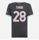 milan third 202425 woman jersey – 28 malick thiaw Collection | AC Milan Kits Collection | AC Milan Kits