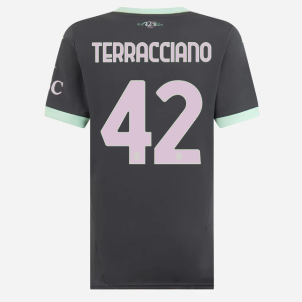 milan third 202425 woman jersey – 42 filippo terracciano Collection | AC Milan Kits Collection | AC Milan Kits