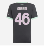 milan third 202425 woman jersey – 46 matteo gabbia Collection | AC Milan Kits Collection | AC Milan Kits