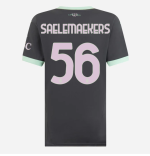 milan third 202425 woman jersey – 56 alexis saelemaekers Collection | AC Milan Kits Collection | AC Milan Kits