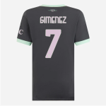 milan third 202425 woman jersey – 7 santiago gimenez Collection | AC Milan Kits Collection | AC Milan Kits