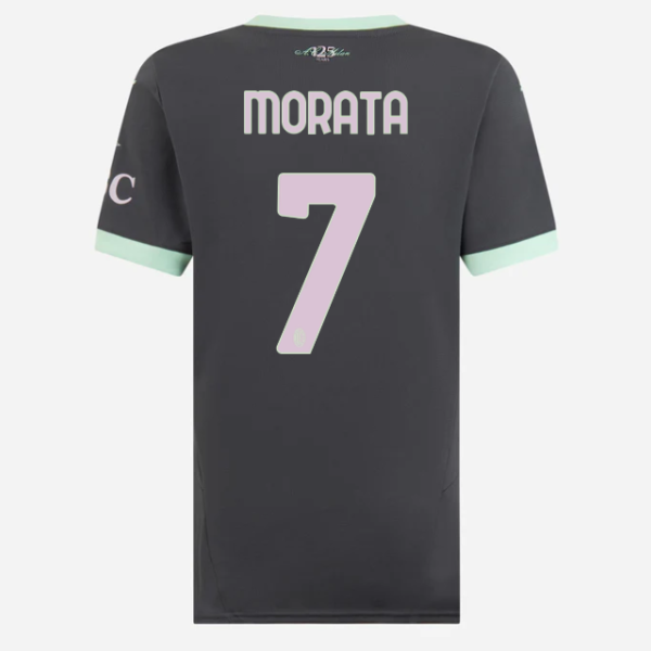 milan third 202425 woman jersey – 7 Álvaro morata Collection | AC Milan Kits Collection | AC Milan Kits