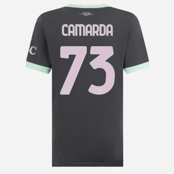 milan third 202425 woman jersey – 73 francesco camarda Collection | AC Milan Kits Collection | AC Milan Kits