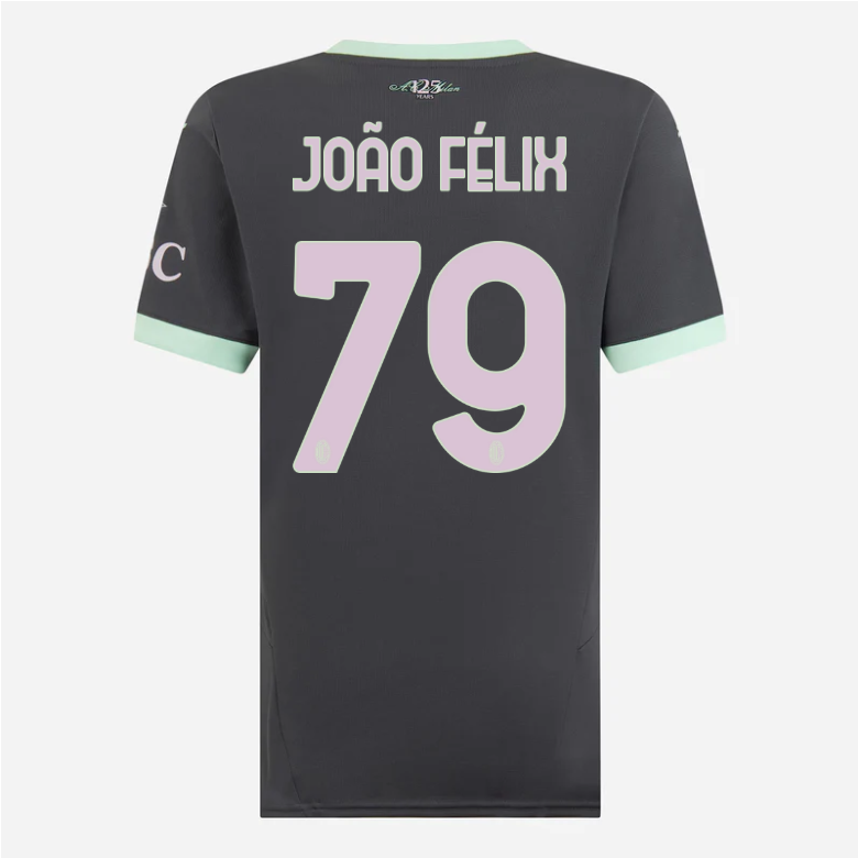 milan third 202425 woman jersey – 79 joão félix Collection | AC Milan Kits Collection | AC Milan Kits