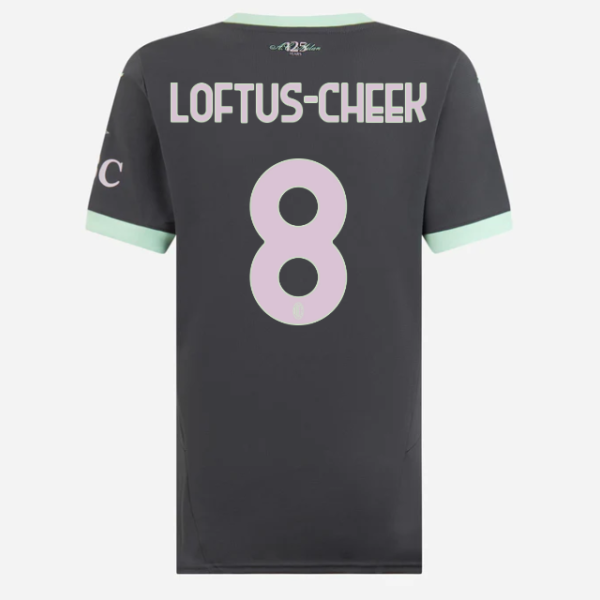 milan third 202425 woman jersey – 8 ruben loftus-cheek Collection | AC Milan Kits Collection | AC Milan Kits