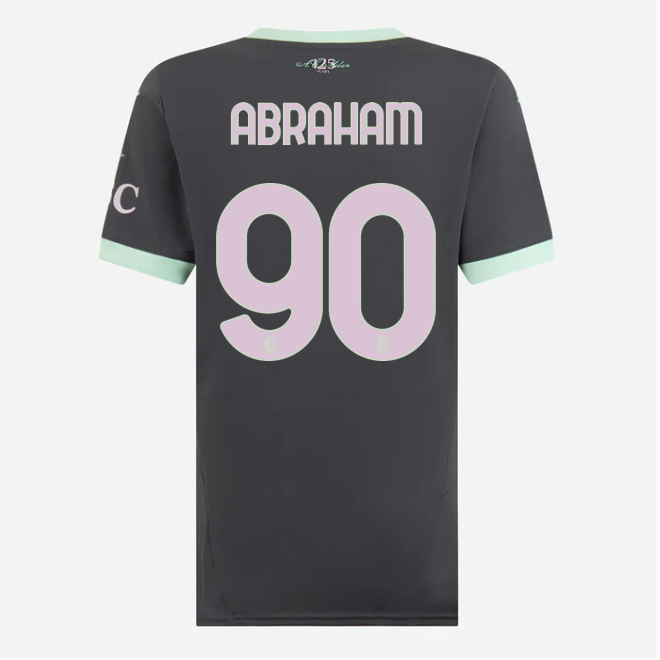 milan third 202425 woman jersey – 90 tammy abraham Collection | AC Milan Kits Collection | AC Milan Kits