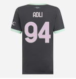milan third 202425 woman jersey – 94 yacine adli Collection | AC Milan Kits Collection | AC Milan Kits