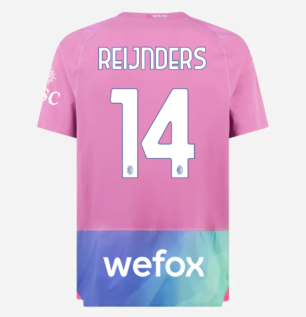 milan third authentic 202324 jersey – 14 tijjani reijnders Collection | AC Milan Kits Collection | AC Milan Kits