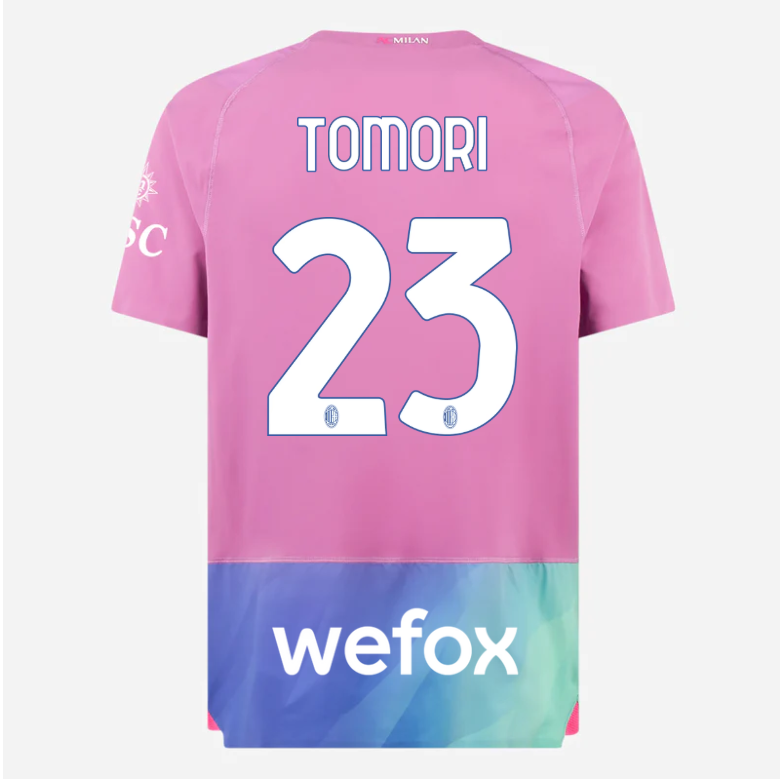 milan third authentic 202324 jersey – 23 fikayo tomori Collection | AC Milan Kits Collection | AC Milan Kits