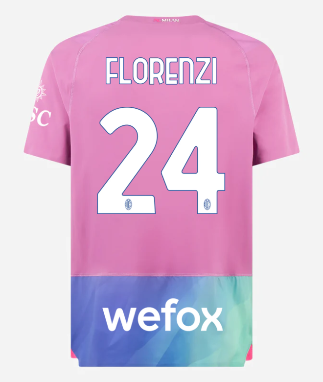 milan third authentic 202324 jersey – 24 alessandro florenzi Collection | AC Milan Kits Collection | AC Milan Kits