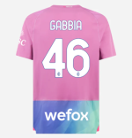 milan third authentic 202324 jersey – 46 matteo gabbia Collection | AC Milan Kits Collection | AC Milan Kits