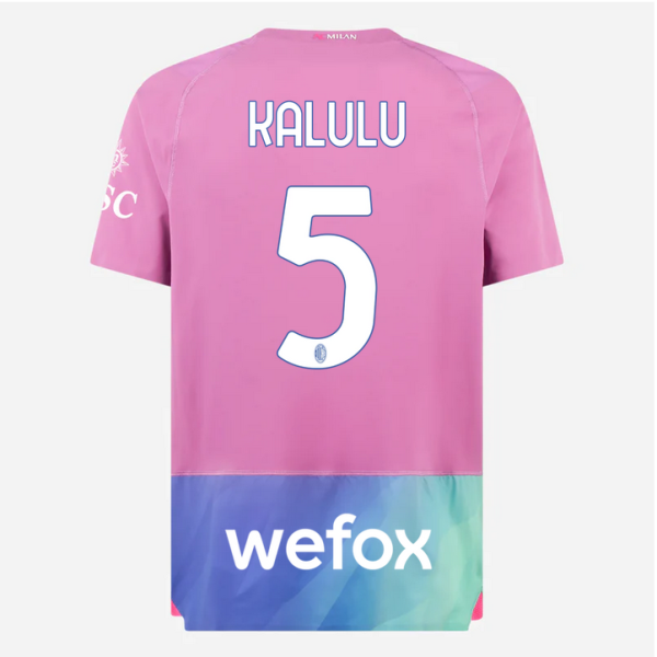 milan third authentic 202324 jersey – 5 pierre kalulu Collection | AC Milan Kits Collection | AC Milan Kits