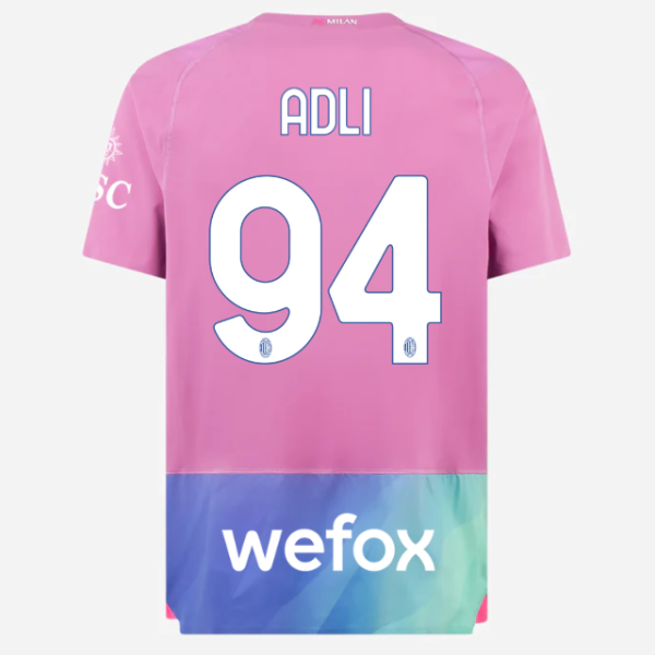 milan third authentic 202324 jersey – 94 yacine adli Collection | AC Milan Kits Collection | AC Milan Kits