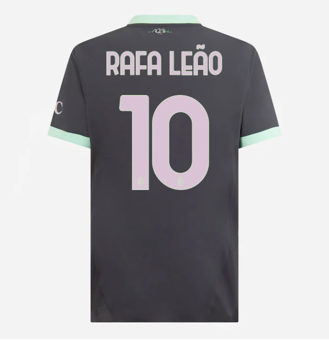 milan third authentic 202425 jersey – 10 rafael leão Collection | AC Milan Kits Collection | AC Milan Kits