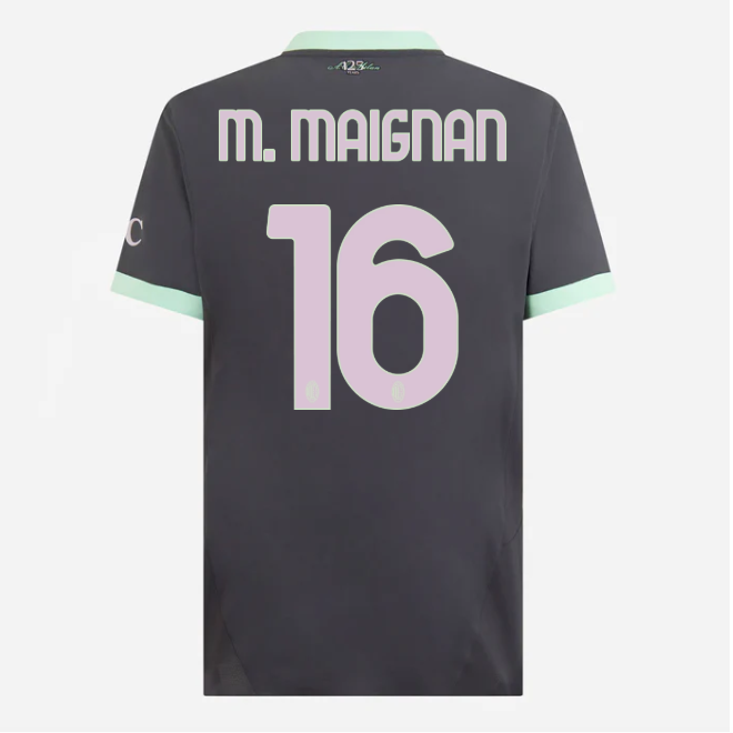 milan third authentic 202425 jersey – 16 mike maignan Collection | AC Milan Kits Collection | AC Milan Kits